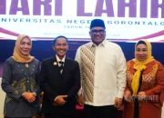 Bupati Gorontalo Prof. Nelson Pomalingo Hadiri Peringatan Hari Lahir UNG