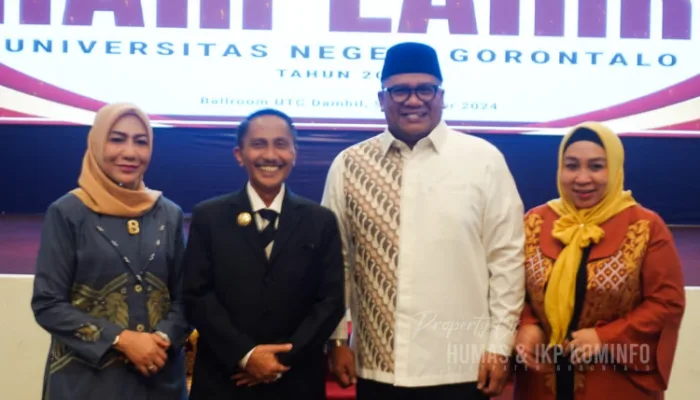 Bupati Gorontalo Prof. Nelson Pomalingo Hadiri Peringatan Hari Lahir UNG