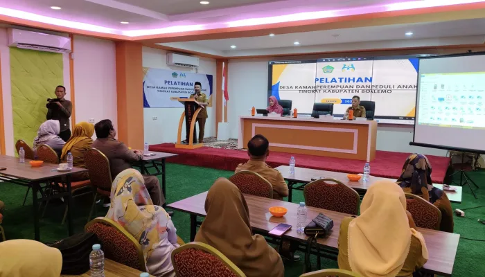 Dinas PPKBP3A Boalemo Gelar Pelatihan Desa Ramah Perempuan dan Peduli Anak