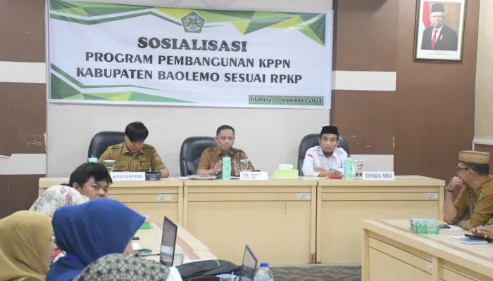 Bappeda Boalemo Gelar Sosialisasi Program Pembangunan Kawasan Perdesaan Prioritas Nasional