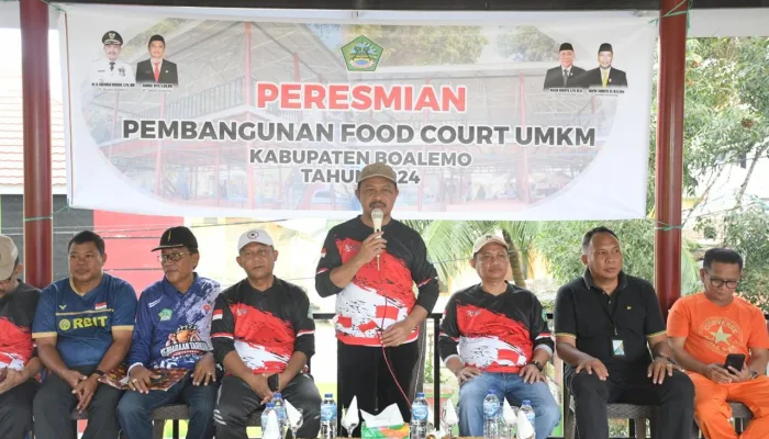 Penjabat Bupati Boalemo Resmikan Food Court UMKM di Alun-Alun Kota Tilamuta