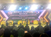 KPU Bolmong Sukses Gelar Debat Ketiga