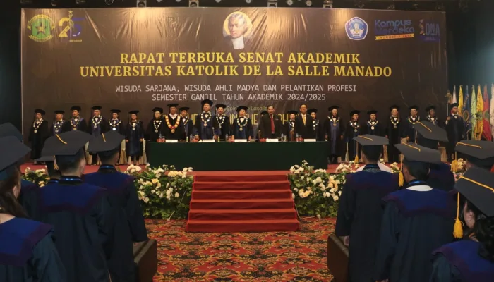 Dunia Kerja Membutuhkan Kontribusi Anda! Catatan Kecil dari Wisuda Universitas Katolik De La Salle Manado