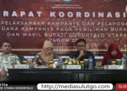 KPU Gorontalo Utara Gelar Rapat Koordinasi tentang Ketentuan Kampanye