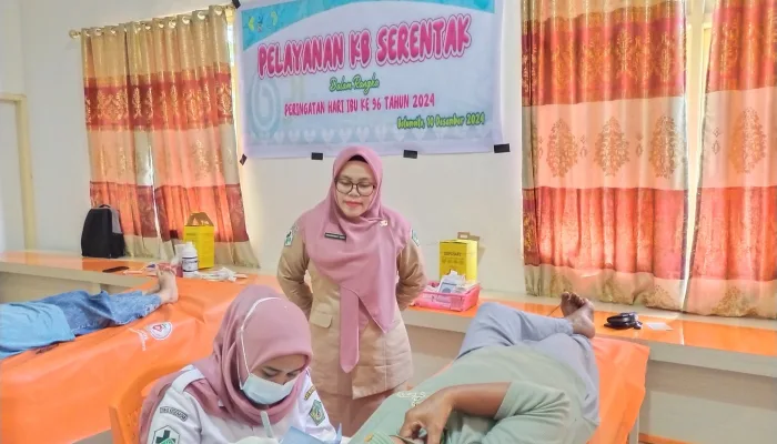 Wujudkan Keluarga Berkualitas, Puskesmas Botumoito Gelar Aksi KB Serentak di Hari Ibu