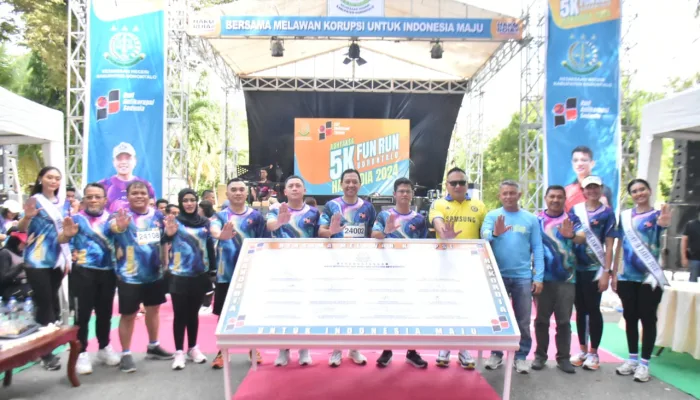 Meriahkan Hakordia 2024, Kejari Kab. Gorontalo Gelar Fun Run 5 K