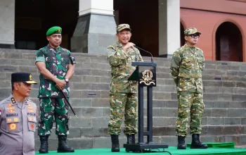 Gubernur Akmil Dampingi Mendagri Sambut Kepala Daerah Peserta Retreat