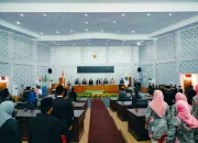 DPRD BolmutGelar Paripurna Dalam Rangka Penyampaian Sambutan Bupati Bolmut Jabatan 2025-2030