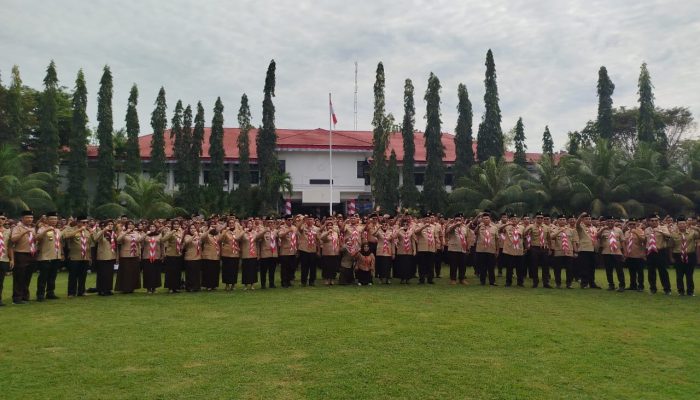 Antusias ASN Kabupaten Gorontalo di Hari Pramuka