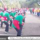 Semarak Gerak Jalan, Persit KCK Ranting 2 Yonif 715 Motuliato Cabang LXIV PD XIII/Merdeka Tampil Menarik