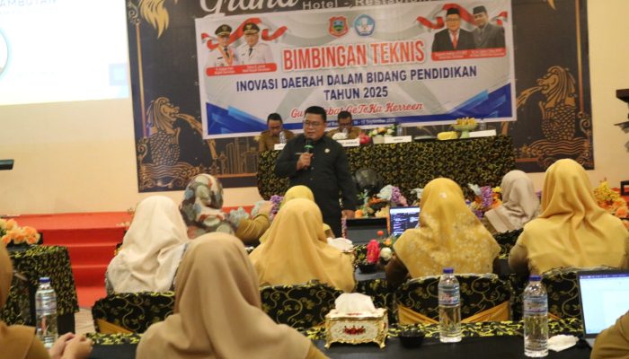 Dorong Inovasi, Pemkab Gorontalo Bekali Guru Lewat Bimtek Pendidikan