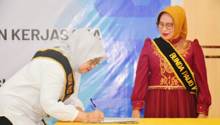 Maryam Sofyan Puhi Resmi Jadi Bunda PAUD, Teguhkan Komitmen Cetak Generasi Emas Gorontalo