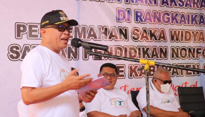 HAI ke-60, Bupati Sofyan Dorong Tuntas Buta Aksara di Kabupaten Gorontalo