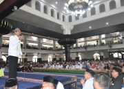 Ribuan Jamaah Padati Masjid Agung Limboto, UAS Guncang Navigasi Iman Edisi Spesial