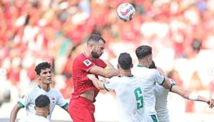 Head to Head Indonesia vs Irak: Rekor Tak Pernah Menang