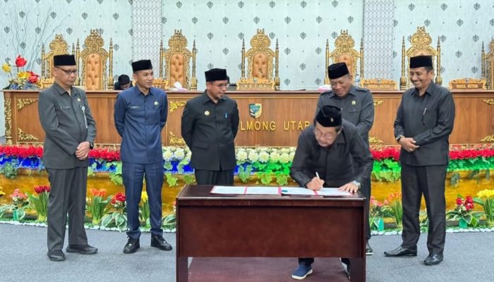 DPRD dan Pemkab Bolmut Tandatangani Nota Kesepakatan KUA-PPAS 2026