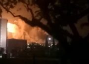 Heboh! Kilang Minyak Pertamina di Dumai Terbakar Malam Ini
