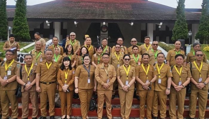 Sekda Jusnan Mokoginta Hadiri Rakor Sinkronisasi Program Pusat dan Daerah di IPDN Jatinangor