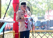 Ketua Kwarda Sofyan Puhi Sampaikan Sambutan Inspiratif Pada Pembukaan Peran Saka 