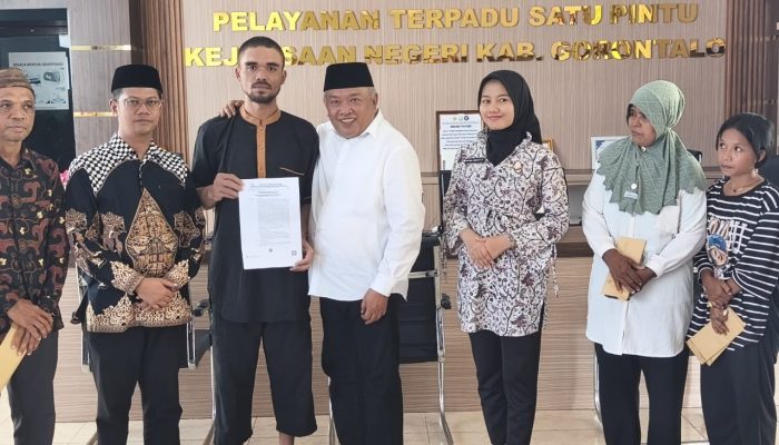 Wabup Tonny Apresiasi Kejaksaan Terapkan Restorative Justice di Kabupaten Gorontalo