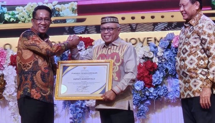 Pemkab Gorontalo Raih Penghargaan Nasional atas Penguatan Layanan Bantuan Hukum
