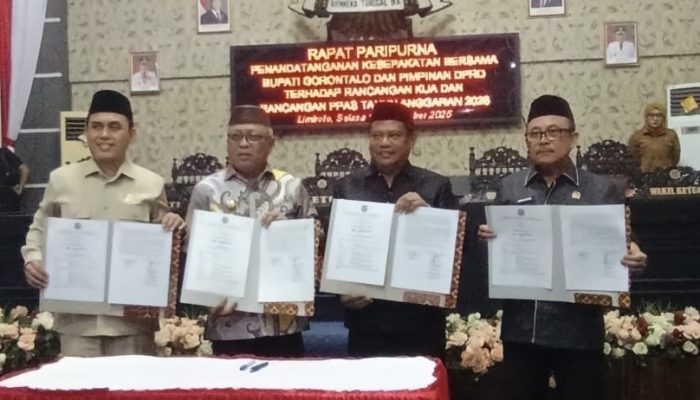 Pemkab Gorontalo dan DPRD Sepakati KUA-PPAS 2026 sebagai Landasan Penyusunan RAPBD