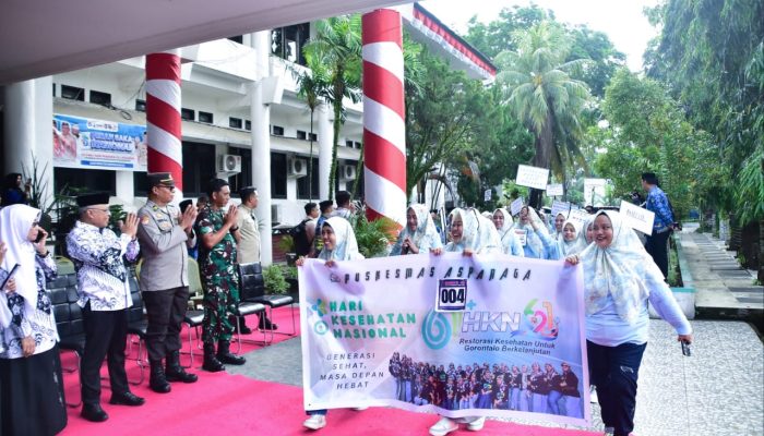 Bupati Sofyan Puhi Apresiasi Tenaga Kesehatan pada Peringatan Hari Kesehatan Nasional