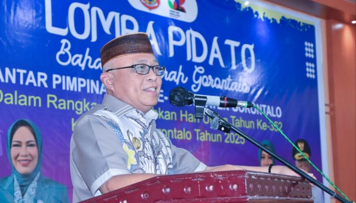 Pemkab Gorontalo Tegaskan Komitmen Pelestarian Bahasa Daerah Lewat Lomba Pidato