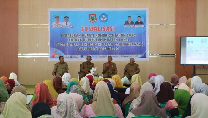 Bahasa Gorontalo Resmi Masuk Kurikulum Sekolah, Bupati Tegaskan Jadi Penentu Karier Pejabat