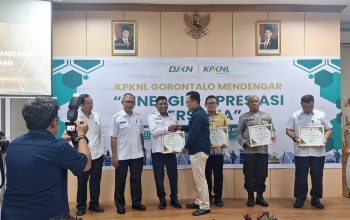 Kabupaten Gorontalo Raih Penghargaan Nasional atas Pengelolaan Aset Daerah Terbesar 2025