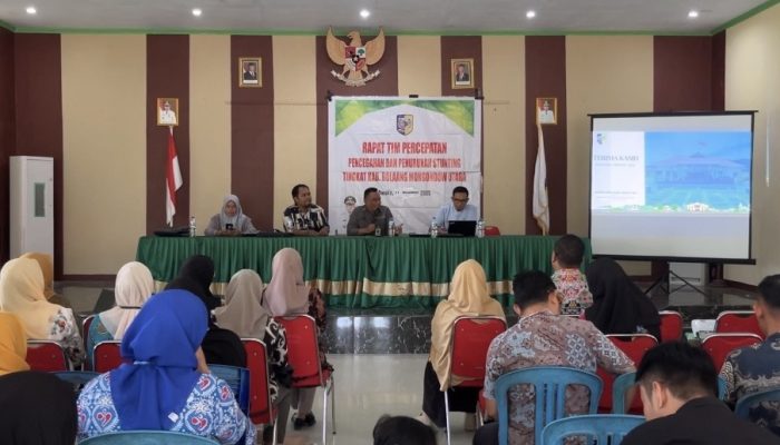 Terkait Stunting, Dinas PPKBPPPA Boltara Gelar Rapat TP3S dan Bimtek Klik Wihaji