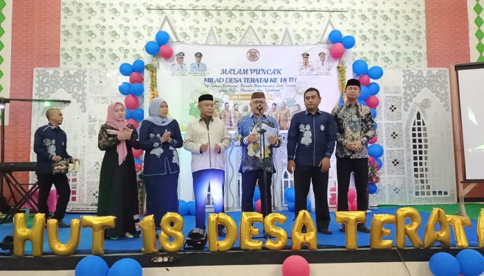 Milad ke-18 Desa Teratai Jadi Momentum Refleksi dan Penguatan Inovasi Pembangunan