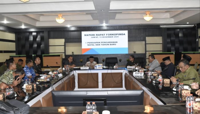 Pemkab Gorontalo Matangkan Pengamanan Nataru 2025–2026, Lima Pos Disiagakan