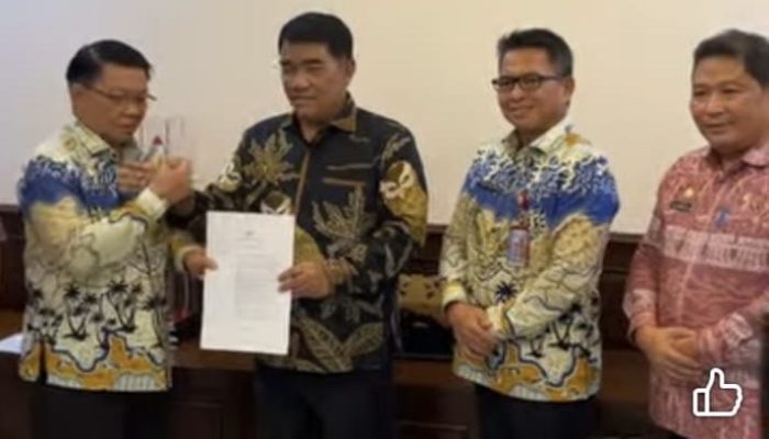 Denny Mangala Resmi Jadi Plh Sekprov Sulut