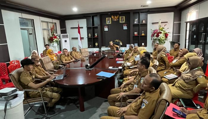 Pemkab Boltara Evaluasi Laporan Program Strategis Nasional