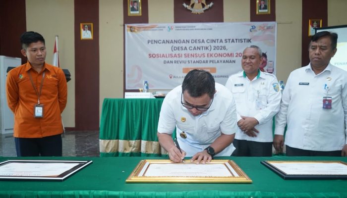 Bupati Boltara Canangkan Desa Cantik 2026