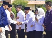 Wamen Transmigrasi Disambut Adat di Gorontalo