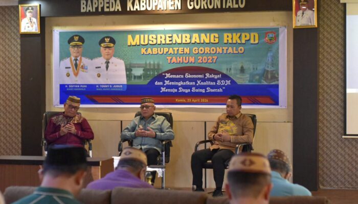 Musrenbang Kabupaten Gorontalo Bidik Ekonomi 9 Persen