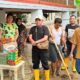 Goval Bonde Turun Langsung Bantu Korban Banjir Bolmong