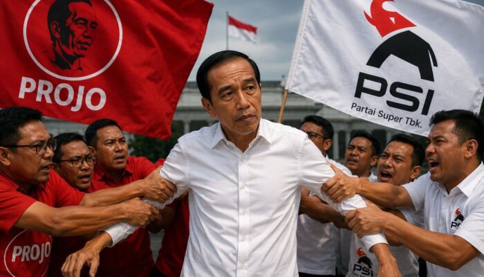 Jokowi Siap “Turun Gunung”, PSI dan Projo Malah Berebut Pengaruh