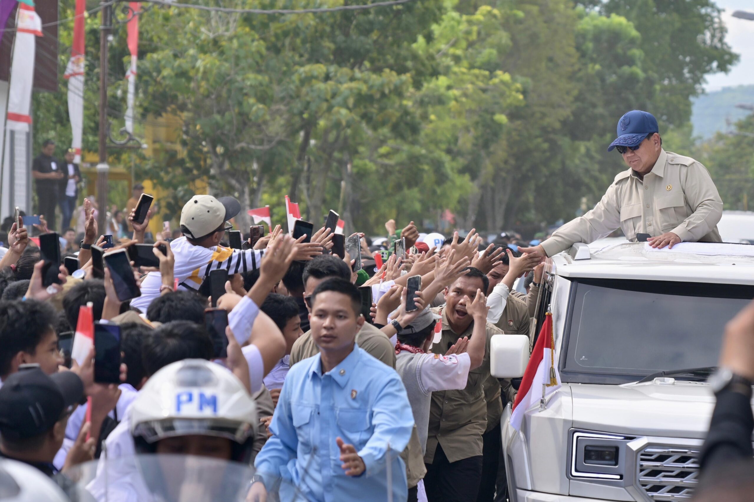 Prabowo kunjungi gorontalo