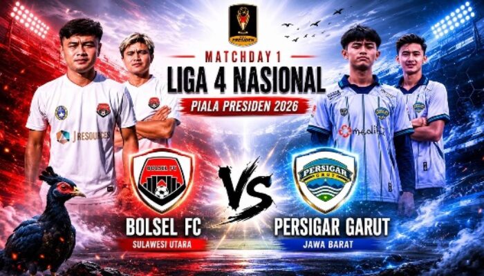 Bolsel FC vs Persigar Garut, Berikut Link YouTube Pertandingan Langsungnya