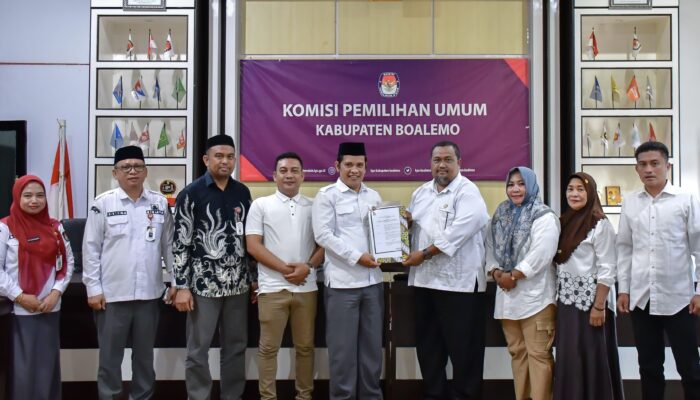 PSI Boalemo Serahkan SK Kepengurusan ke KPU