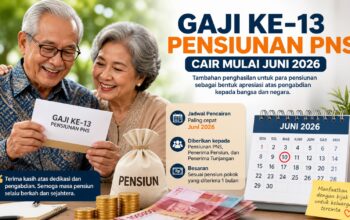 Kapan Gaji Ke-13 Pensiunan PNS 2026 Cair? Ini Jadwal dan Besarannya