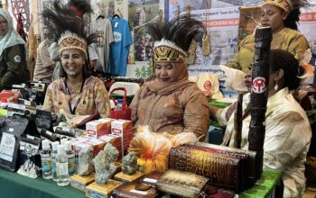 Produk Papua Tengah Banjir Perhatian di Pameran PENAS XVII Gorontalo
