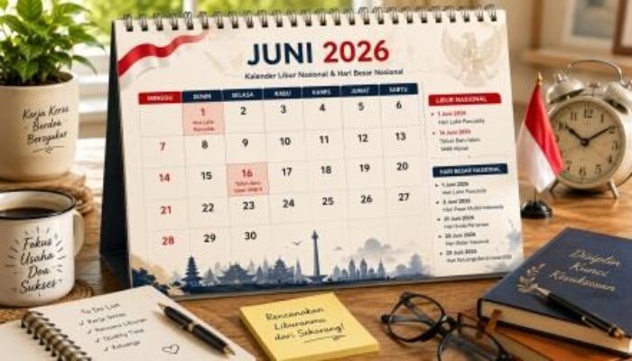 Cuma Dua Tanggal Merah! Juni 2026 Bikin Banyak Orang Kecewa