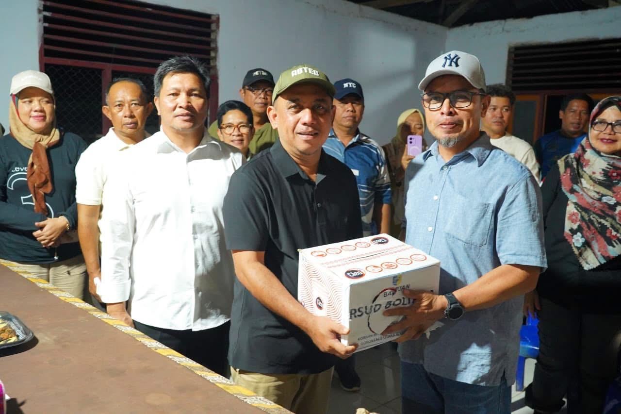 Pemkab Boltara Salurkan Bantuan