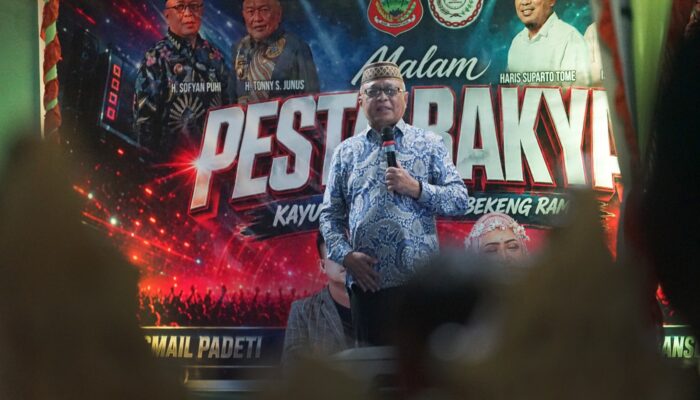 Desa Kayumerah Gelar Pesta Rakyat, Bupati Sofyan Puhi Apresiasi Kolaborasi Desa