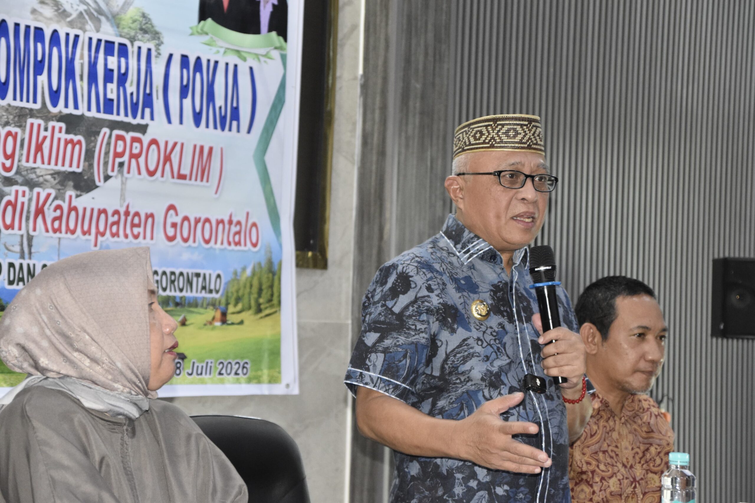 Pemkab Gorontalo Bentuk Pokja ProKlim,Tiga Desa Jadi Percontohan
