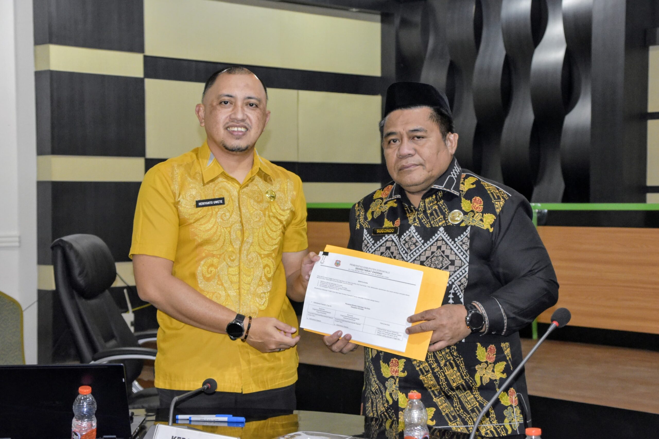 Finalisasi SOTK Rampung,Sekda: Pemkab Gorontalo Siap Terapkan Struktur Baru pada Pembahasan APBD 2027